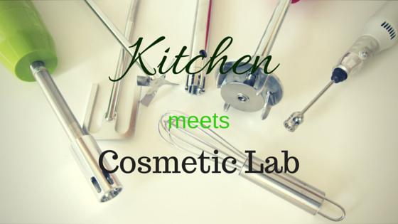 kitchen meets cosmetic lab