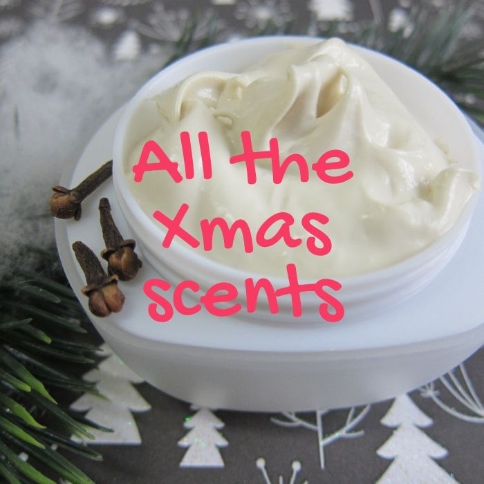 hydrating cream with xmas scents all the christmas scents cream