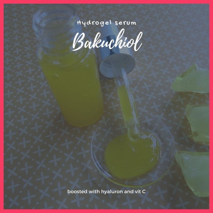 How to apply bakuchiol in a water based formulation