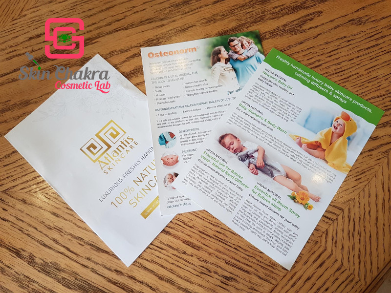 leaflets and flyers for the show