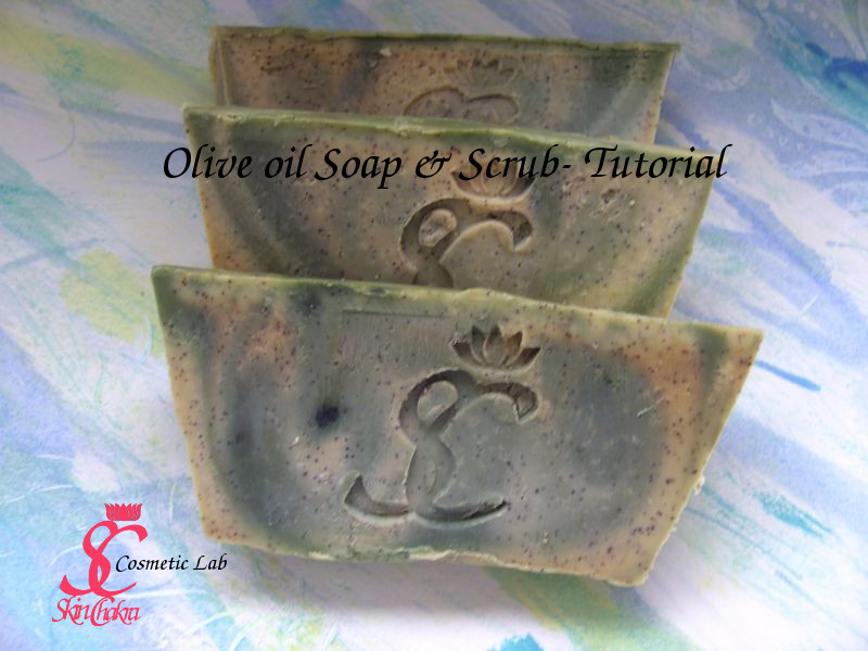 Olive oil soap-tutorial
