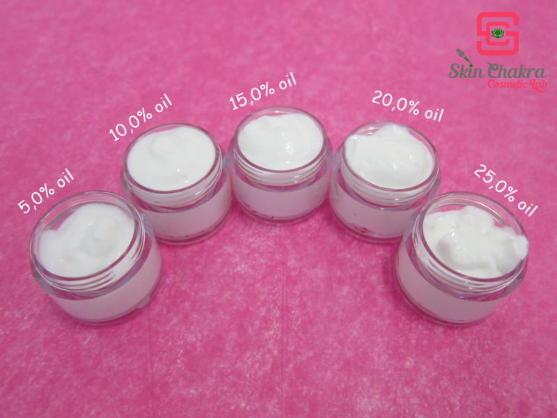 varying the texture of the emulsion