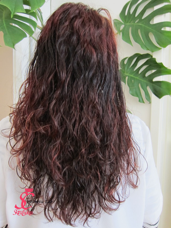 conditioner balm on hair