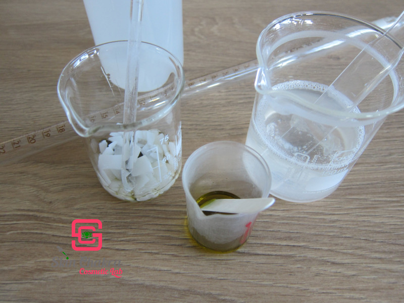 hair conditioner different phases weight each phase separately