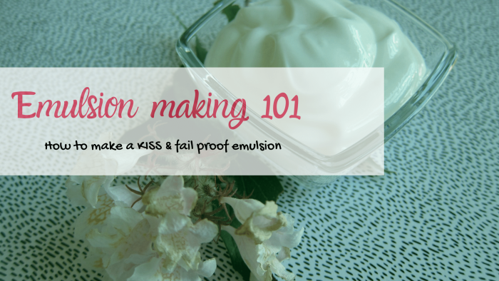 how to make fail proof emulsions