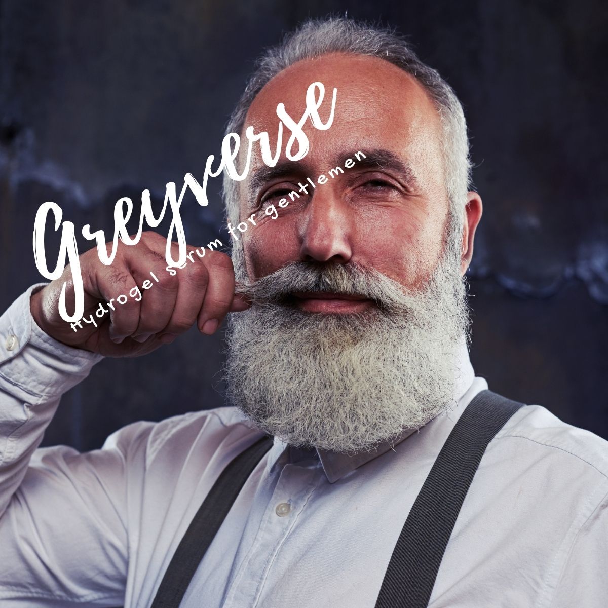 anti-grey hair beard serum