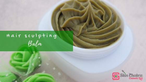 green tea hair sculpting balm tutorial