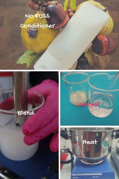 working with aminosensyl making a natural conditioner