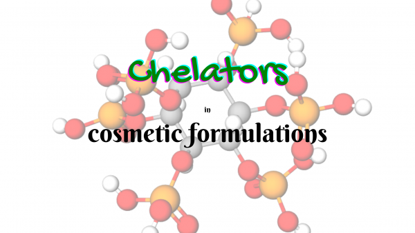 chelators in cosmetic formulations