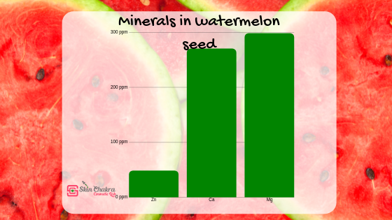 mineral composition of watermelon seeds minerals in watermelon seeds