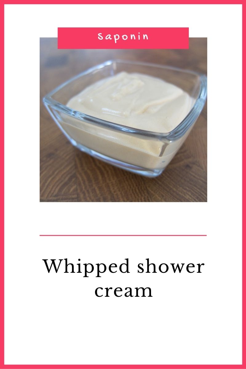 whipped shower cream